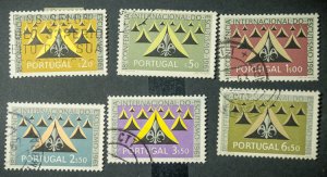 Portugal #885-890 USED set scouts