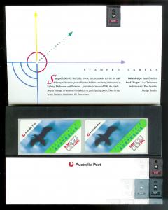 AUSTRALIA (40) Presentation Folders w/stamps All different All Mint Never Hinged