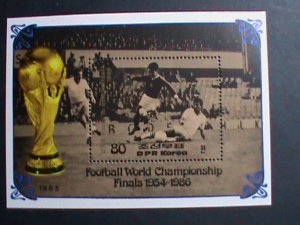 ​KOREA STAMP:1985-SC#2476-WORLD SOCCER CHAMPIONSHIP-MNH RARE S/S-VERY FINE