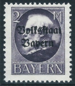 Bavaria, Sc #151, 2m MNG