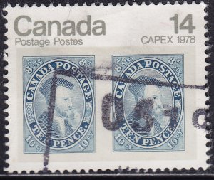 Canada 754 Jacques Cartier CAPEX '78 14¢ 1978