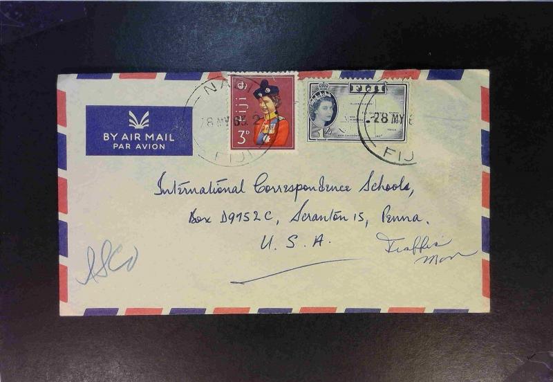 Fiji 1965 Airmail Cover to USA - Z1846