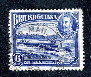 1934 British Guiana Sc # 214 used cv. $7 ( 9392A BCXX )