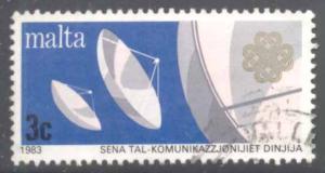 Malta ~ #629 ~ Dish Antennas ~ Used