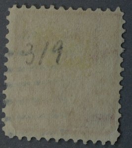 United States #319 2 Cent Washington Oval Bar Cancel Used