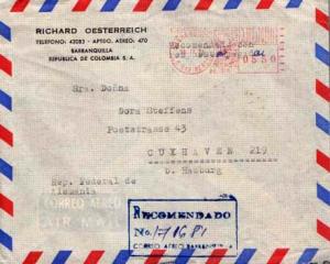 Colombia, Meters, Airmail