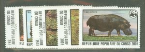 Congo, Peoples Rep. (ex Fr. Congo) #453-458 Mint (NH) Single (Complete Set)