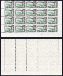 Dominica SG133/a 1.20 R8/4 with C of CA in watermark omitted RARE Cat 1380 pound