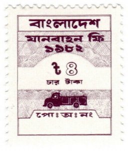 (I.B) Bangladesh Revenue : Vehicle Test Fee 4T