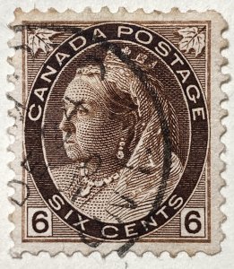 AlexStamps CANADA #80 XF Used