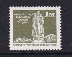 German Democratic Republic DDR  #1617 MNH 1974 Aufbau 1m with control number