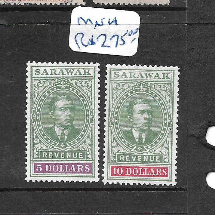 SARAWAK  (P0306B)  YOUNG BROOKE REVENUE $5.00 & $10.00 INCREDIBLE MNH!!!