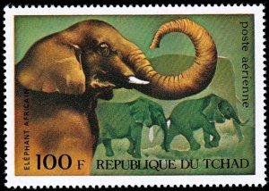 Chad 1972 Imperf. Mammals 1972 Complete No. 522-527 Bl A37-E37 / 38-