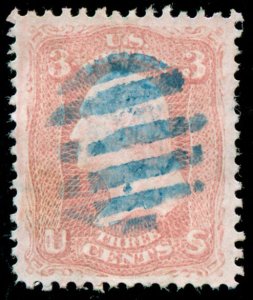 momen: US Stamps #65 Used XF JUMBO