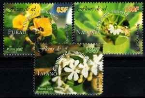 French Polynesia #837-9  MNH CV $8.75  (X3553)