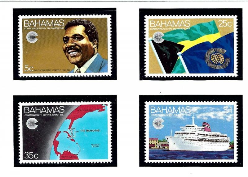 Bahamas 528-31 MNH 1983 Commonwealth Day