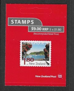 NEW ZEALAND SGSB146  2009 $9 LANDSCAPES   MNH