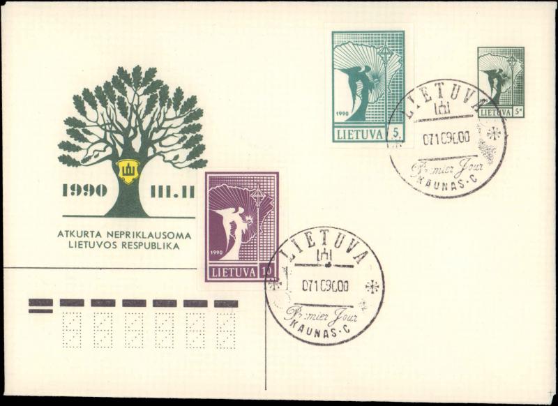 Lithuania, Postal Stationery