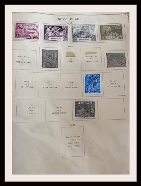 Seychelles Collection,  1890-1956