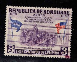 Honduras  Scott C291 Used Lincoln airmail stamp