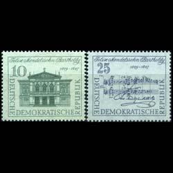 DDR 1959 - Scott# 421-2 Composer Bartholdy Set of 2 NH