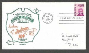 United States 1286   Artopages FDC