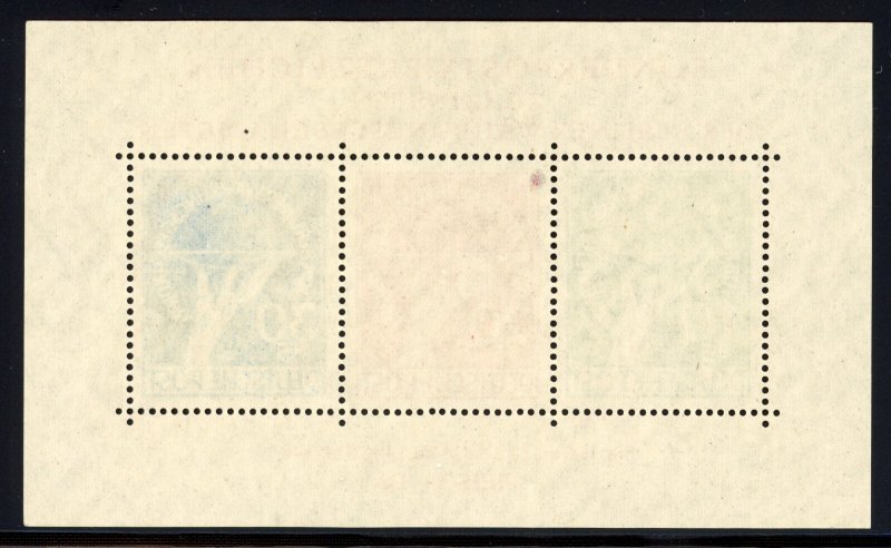 Germany Berlin 1949 Berlin Bear Souvenir Sheet Sc# 9NB3a Mint XF OG NH Pristine⚡