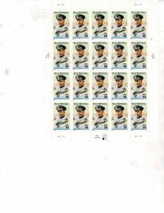 Billy Mitchell 55c Postage Sheet #3330 MNH