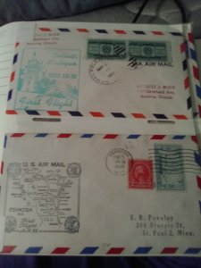 250+ covers! 60: CIVIL WAR &1800's ;WW I,WW II, FDC, first flight,airmail, RPO..