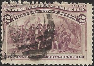 # 231 BROWN VIOLET USED LANDING OF COLUMBUS SCV-0.30