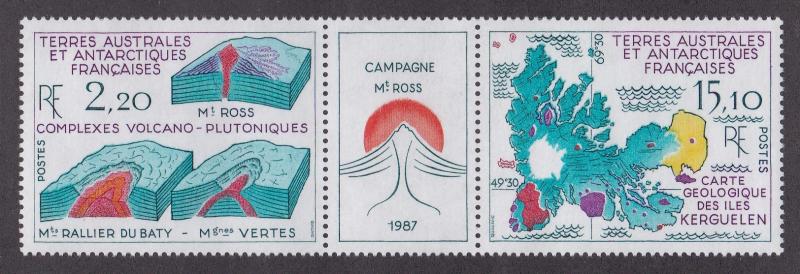 French Southern Antarctic Terr., # 141, Mt. Ross Campaign, NH, 1/2 Cat