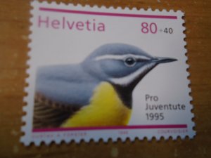 Switzerland  #  B610  MNH  Birds