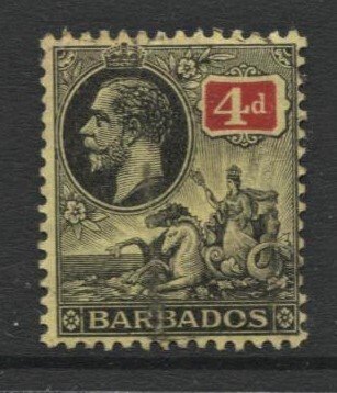 STAMP STATION PERTH -Barbados #122 KGV Definitive FU Wmk.3 CV$28.00