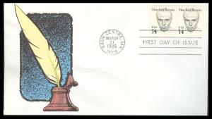 #1856 Sinclair Lewis DRC FDC