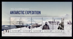AUSTRALIA - Antarctic Territory QEII SG MS223, 2012 Expedition MS, NH MINT.