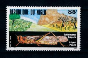 [70583] Niger 1989 Insects Grasshopper  MNH