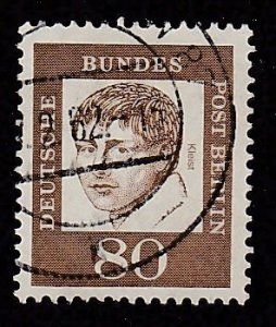 Germany - Berlin # 9N188, Heinrich von Klein, Used, 1/3 Cat.