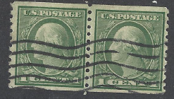 United States Scott # 490 Pair Used