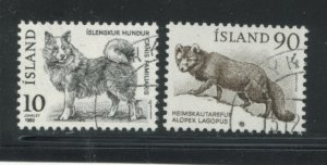 Iceland 526-7  Used
