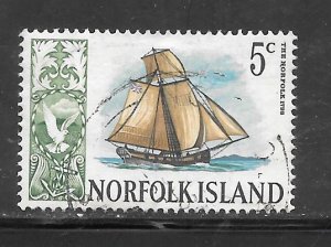 Norfolk Island #104 Used Single