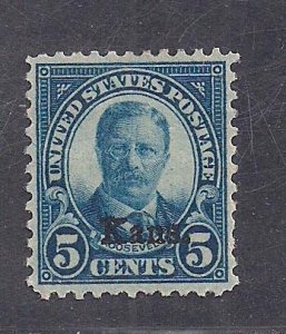 UNITED STATES SC# 663  FVF/MLH