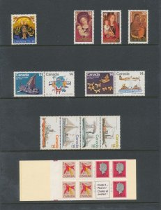 Canada Art Blocks Aviation MNH(100+Items) UK2133