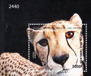 2016 Togo Wild Cats Cheetah SS (Scott NA) MNH