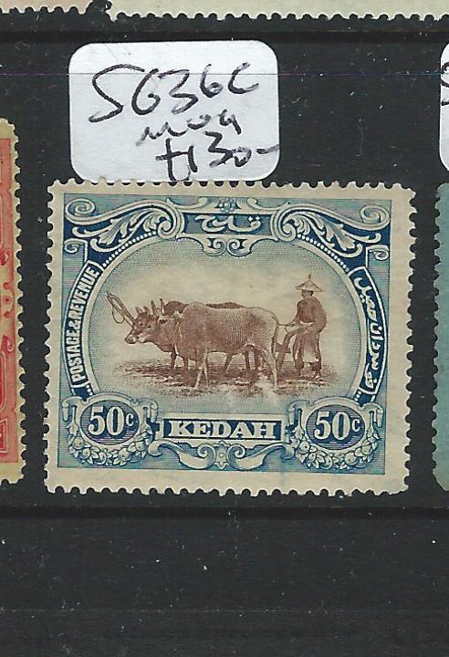 MALAYA KEDAH (P2812B)  50C     COW  SG 36C    MOG