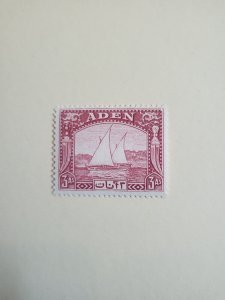 Stamps Aden Scott #6 h