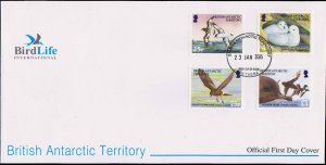 British Antarctic Territory Scott 345-348 Unaddressed.