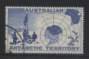 Australian Ant.Terr.- Scott L4- Shackleton Exped. -1957 - VFU- 2/- Ultra