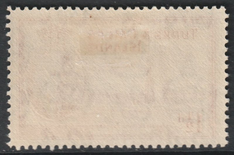 Turks Caicos Scott 107 - SG223, 1950 George VI 1.1/2d MH*