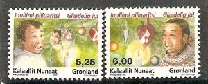 Greenland 465-466 MNH 2005 CHRISTMAS