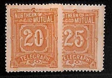 76578 - United States - STAMPS - Scott #  TELEGRAPH  T 3/4  Mint Hinged MH